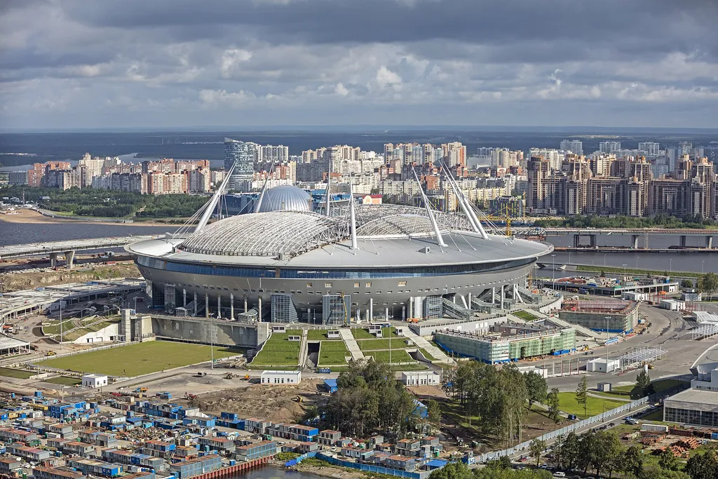Saint Petersburg Stadium Krestovsky exterior