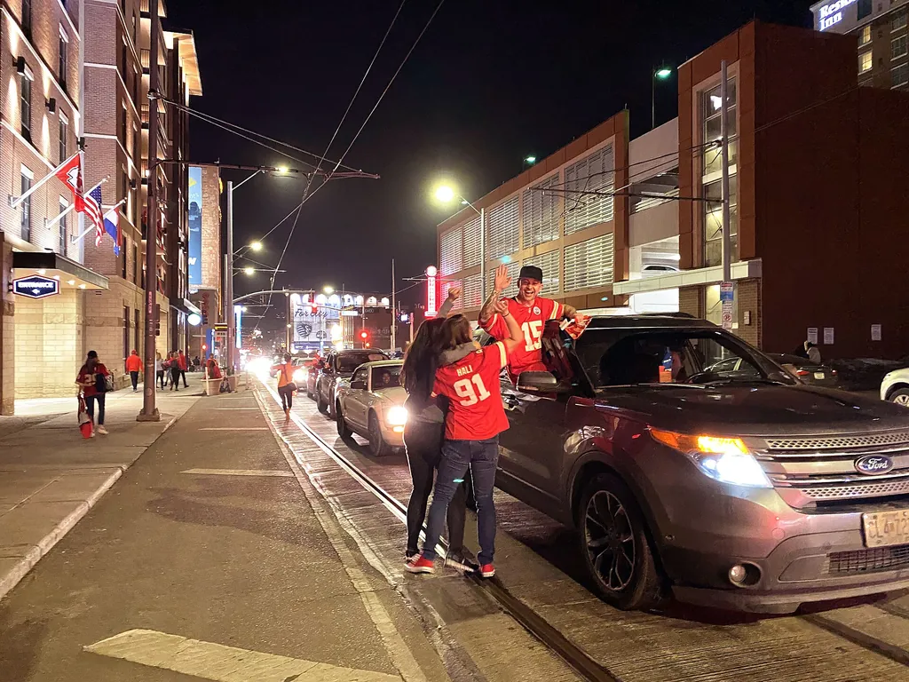 Kansas City Chiefs Super Bowl LIV celebration
