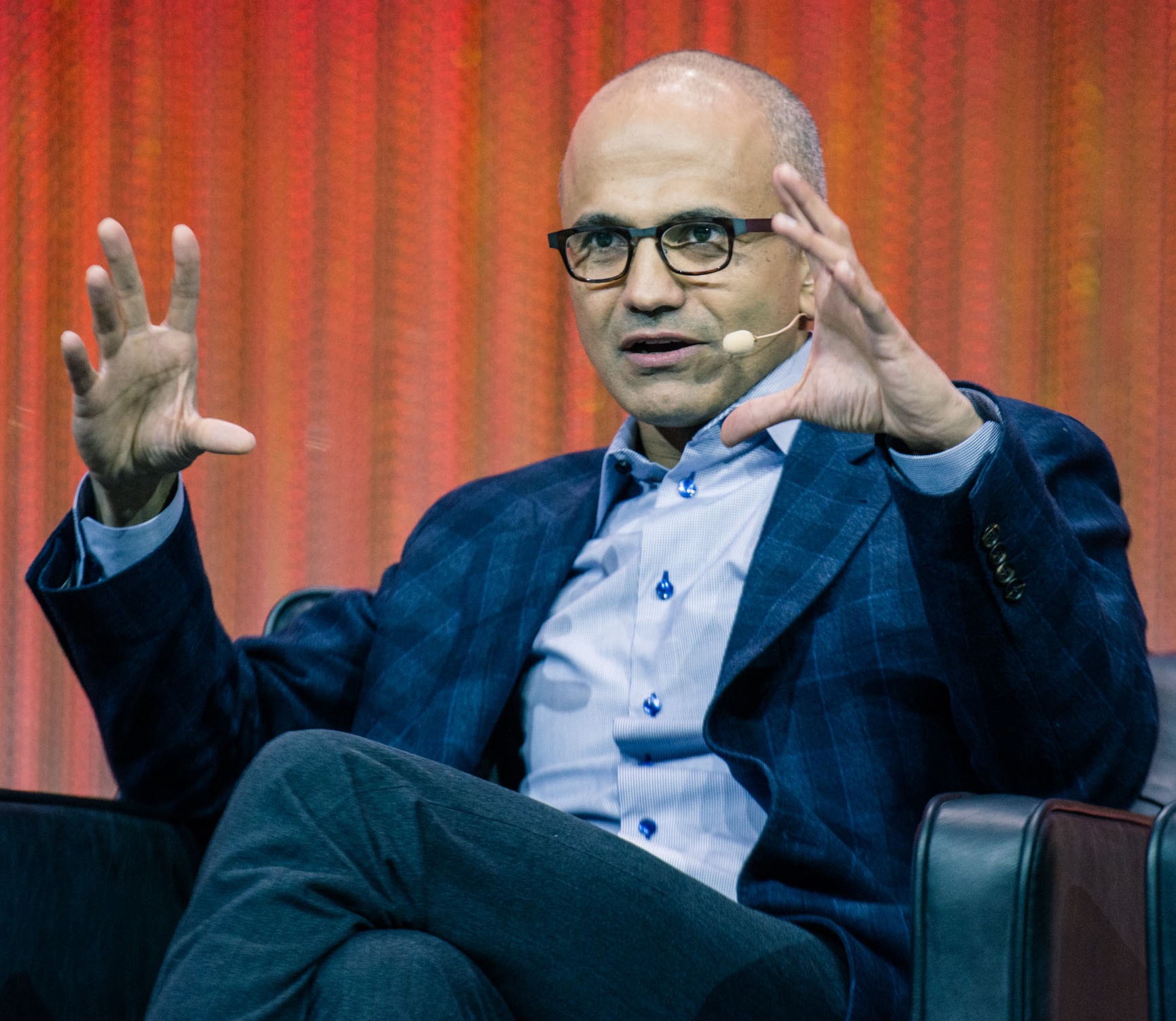 Microsoft stock lifts Nadella net worth to $100B+